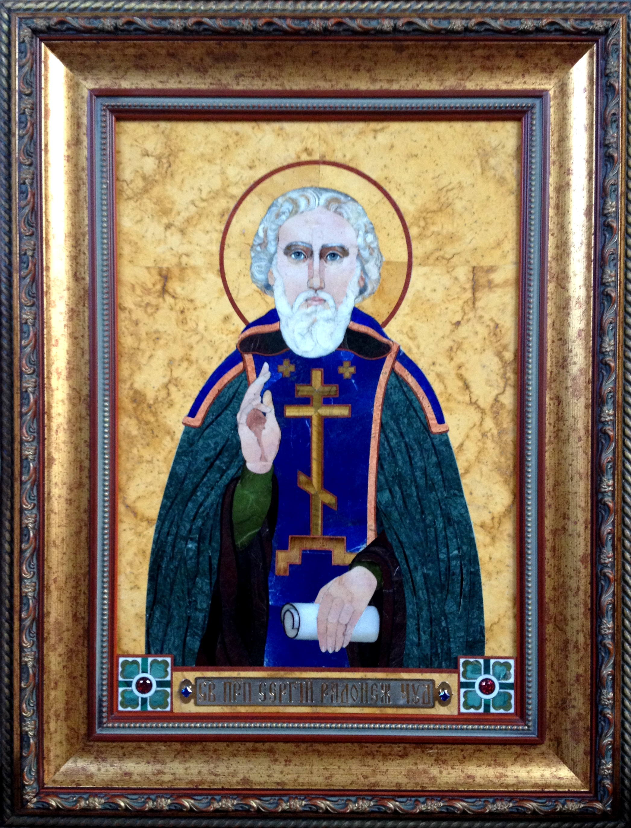 Icon of St. Sergius of Radonezh wonder-worker 